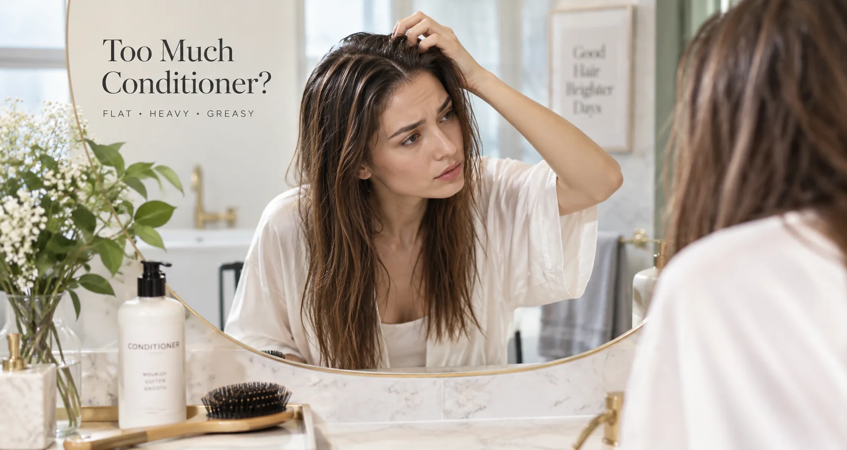 How Can You Tell If You're Using Too Much Conditioner